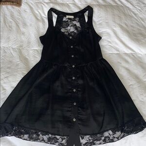 Honey punch black lace dress
